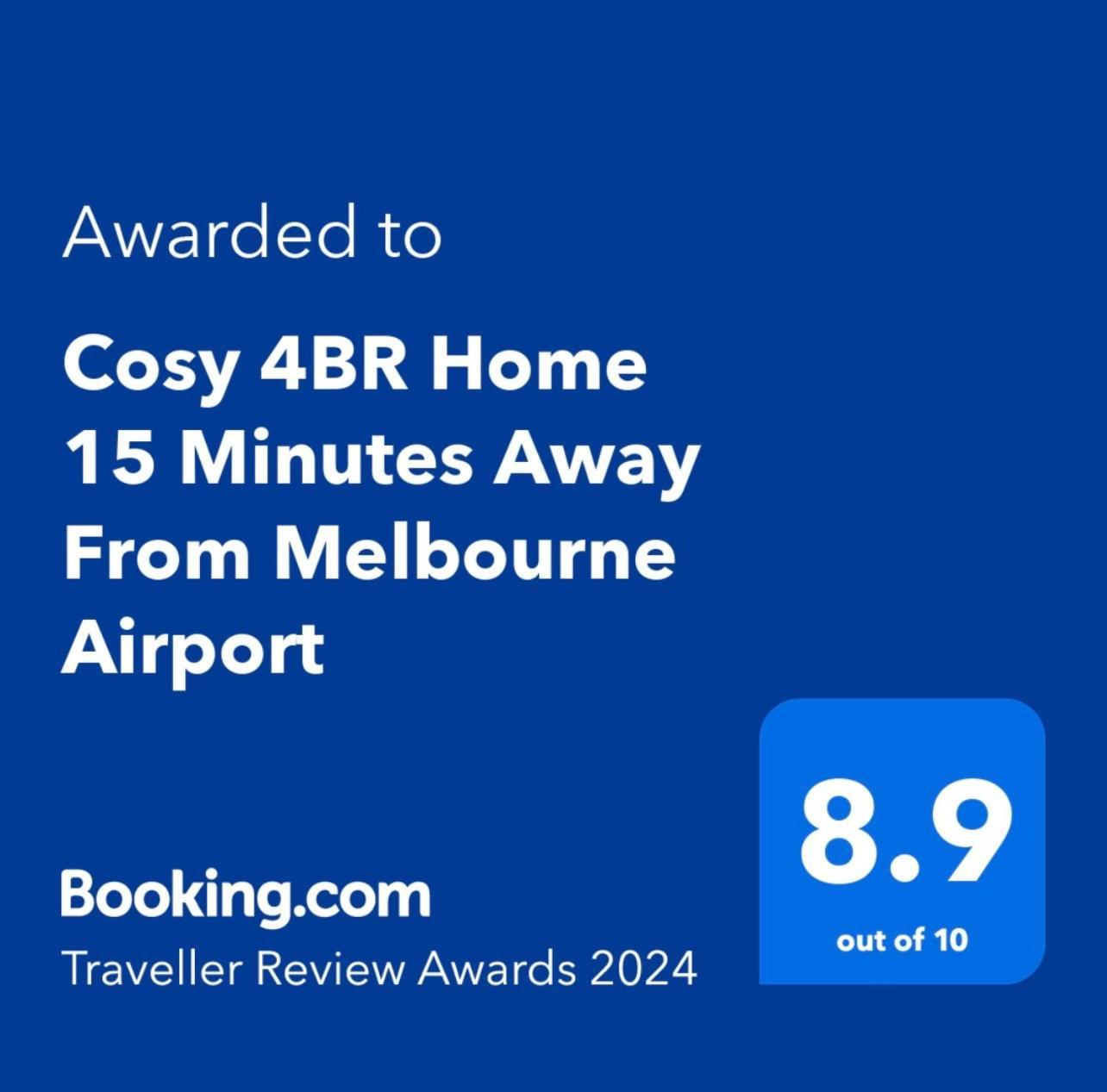 Cosy 4Br Home 15 Minutes Away From Melbourne Airport St Albans Kültér fotó